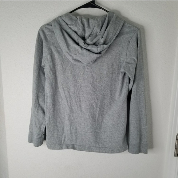 Nike Kids Grey Long Sleeve Full Zip Hoodie Size Large - Picture 10 of 10